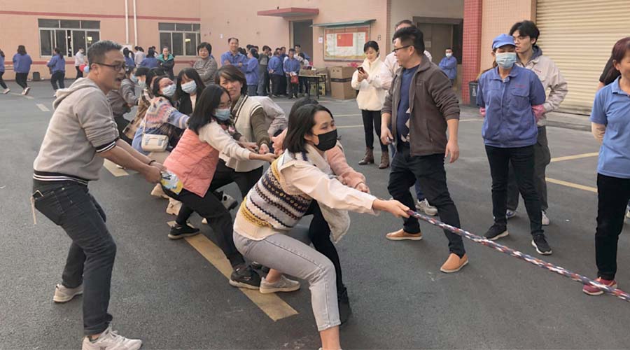 凝心聚力 辭舊迎新！金環(huán)電器開展跨年文娛活動